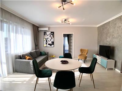 Apartament 3 camere, de lux, curte, prima inchiriere, Albert, Ploiesti