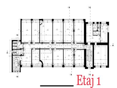 Cladire de birouri S+P+1E 2017 mp, teren 1809 mp, Mihai Bravu Ploiesti