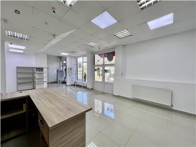 Spatiu comercial 150 mp cu vitrina, trafic intens, Malu Rosu, Ploiesti