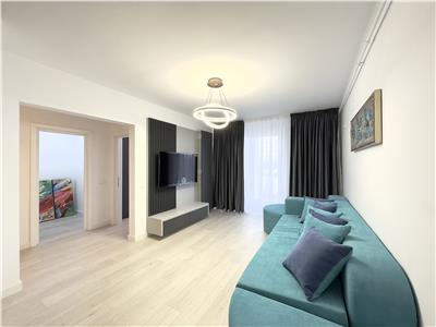 Apartament 2 camere de lux, bloc nou, mobilat utilat, Sud Ploiesti