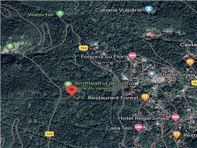 Teren in suprafata de 4000 mp cu destinatie turistica Cota 1400 Sinaia AQUAPARK