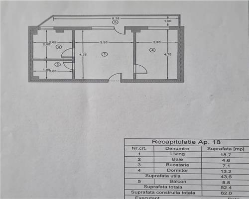 Vanzare apartament 2 camere, bloc 2023, in Ploiesti, zona Gh. Doja