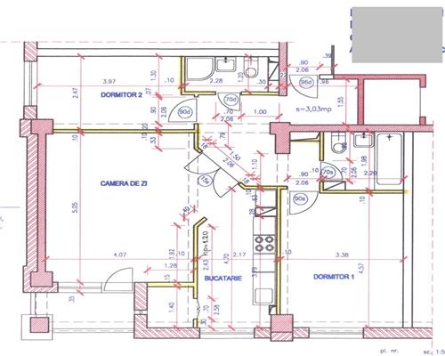 Vanzare apartament 3 camere, Ploiesti, zona Ion Maiorescu