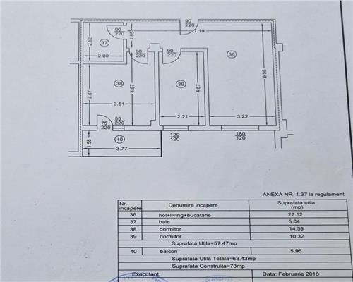 Vanzare apartament 3 camere, mobilat si utilat, in Ploiesti, zona 9 Mai