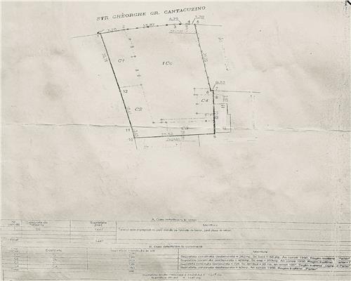 Teren cu constructii, 1447 mp, ultracentral, Ploiesti