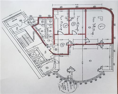 Inchiriere spatiu birouri, 3 camere, in Ploiesti, ultracentral