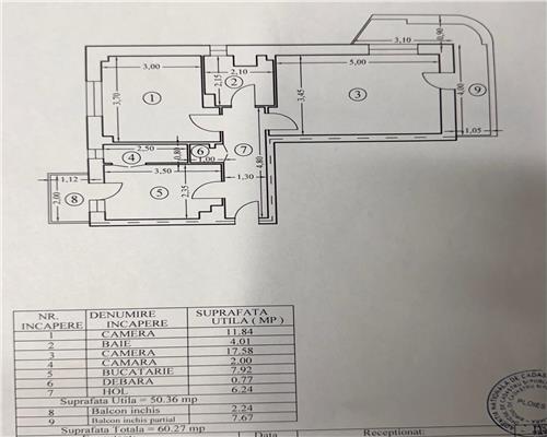 Vanzare apartament 2 camere, in Ploiesti, ultracentral