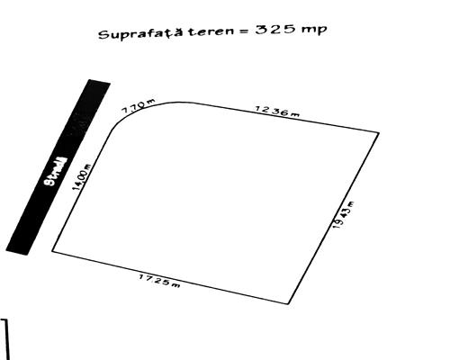 Teren intravilan 325 mp in Paulesti